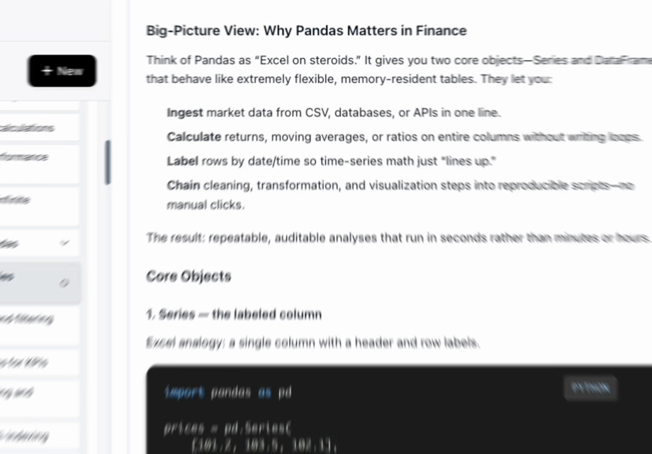 Personalized AI teaching conversation